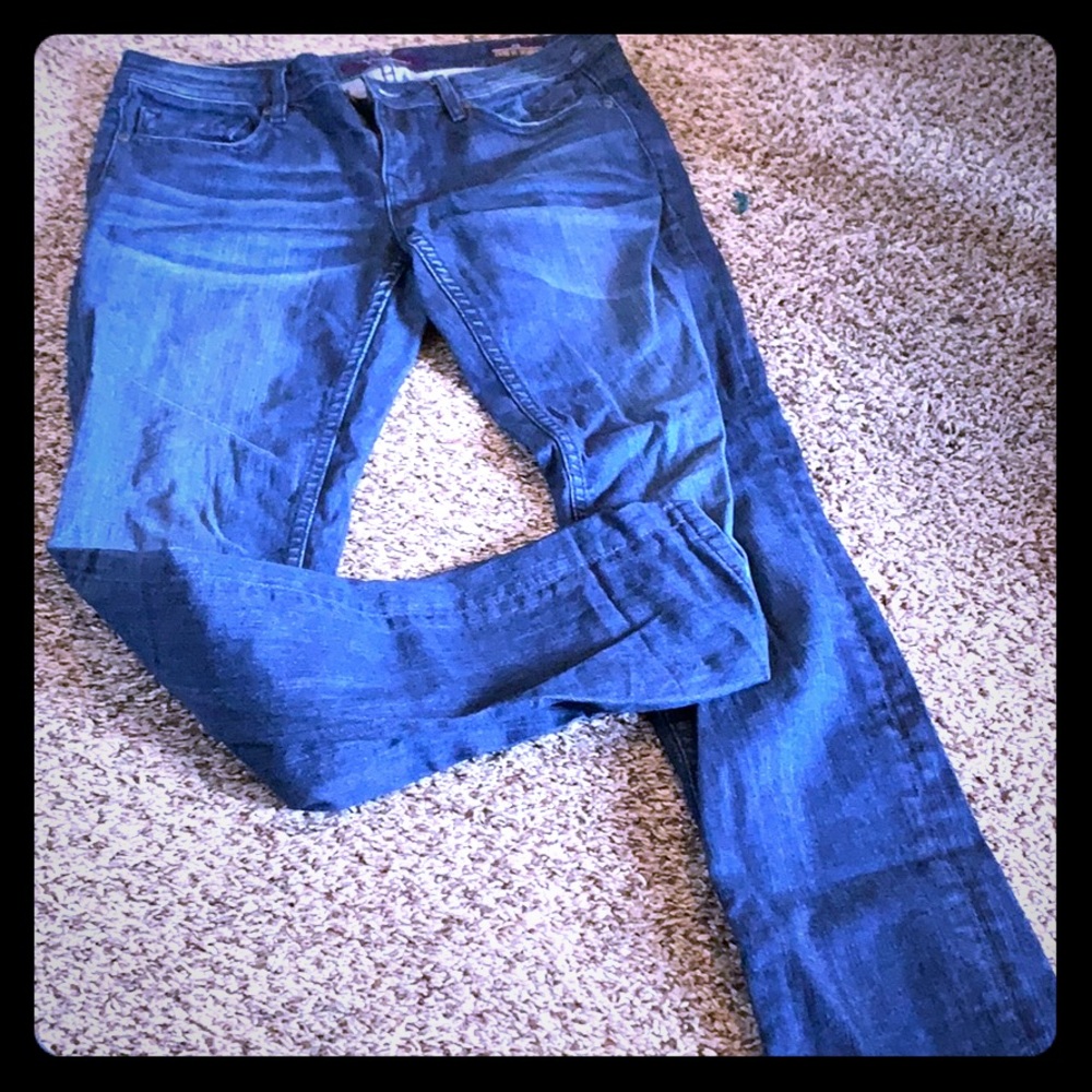 Dark was jeans